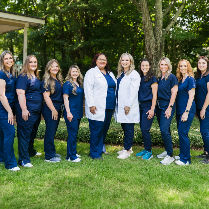 Athens Dental Associated team members smiling